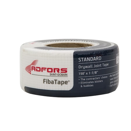 Adfors Saint-Gobain ADFORS Fiba Tape 150 ft. L X 1-7/8 in. W Fiberglass Mesh White Self Adhesive Drywall Jo FDW8660-U